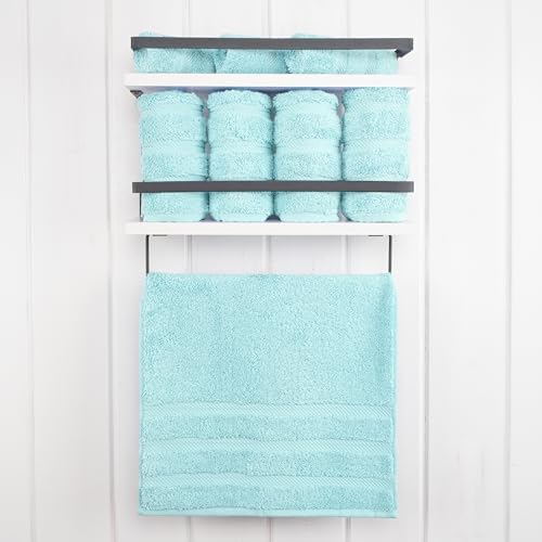 American Soft Linen 100% Cotton Luxury Turkish Towels, 4 PC Hand Towel Set