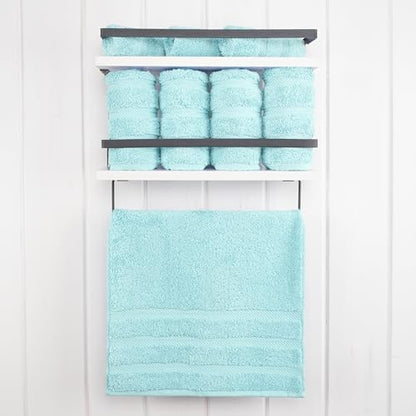 American Soft Linen 100% Cotton Luxury Turkish Towels, 4 PC Hand Towel Set