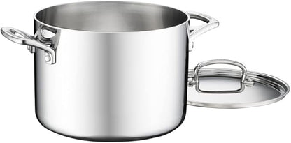Cuisinart FCT66-22 French Classic Tri-Ply Stainless 6-Quart Stockpot with Cover