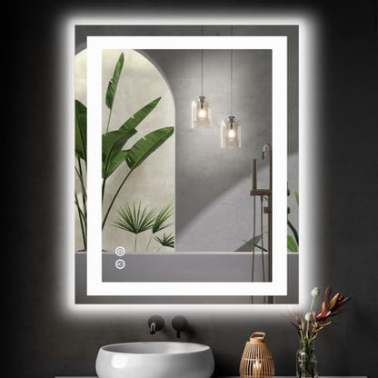 DUMOS 32.1"x40.1" LED Bathroom Mirror, Bathroom Vanity Mirror