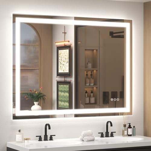 48x36 Inch LED Bathroom Mirror for Wall