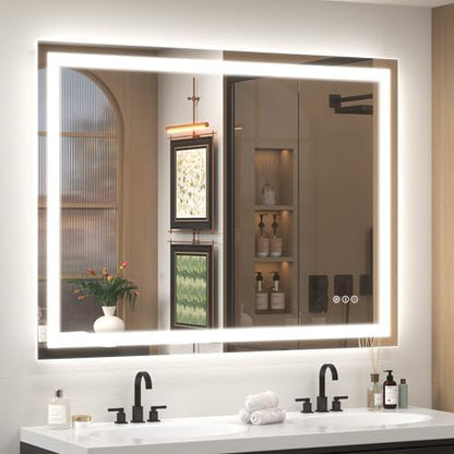 48x36 Inch LED Bathroom Mirror for Wall