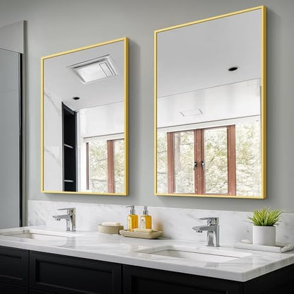 Bathroom Vanity Mirror for Wall 2Pack 36"x24" Bathroom Mirror for Over Sink