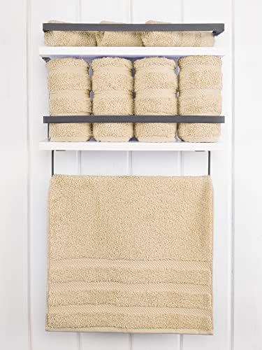 American Soft Linen 100% Cotton Luxury Turkish Towels, 4 PC Hand Towel Set