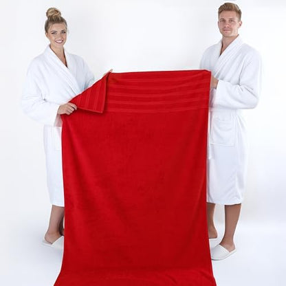 American Soft Linen 100% Cotton Luxury Turkish Towels, 35x70 XL Bath Sheet