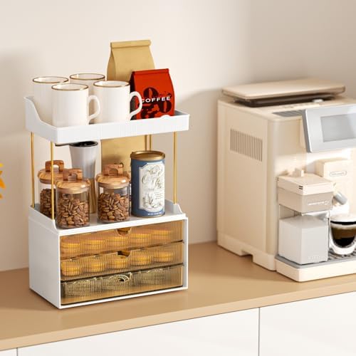 StorBin Arcylic 5-Tier Makeup & Skincare Organizer for Vanity, Bath