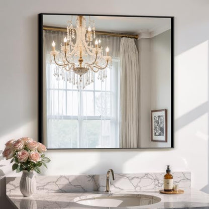 Bathroom Vanity Mirror for Wall, 30"x30" Bathroom Mirror for Over Sink