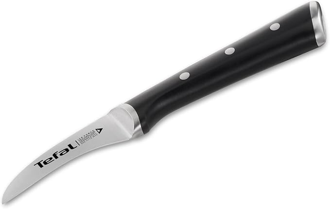 Tefal efal ice Force Paring Knife 7 cm, Kitchen Knife, German Stainless Steel Blade, Durable Cutting and Sharpening Performance, 10 Year Warranty K2321214
