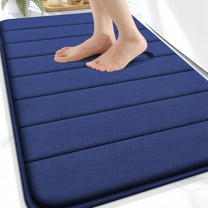 OLANLY Memory Foam Bath Mat 30x20, Super Soft and Absorbent Bathroom Rugs