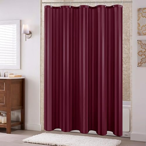 Fabric Shower Curtain Liner 72x72 Inch-Standard Size Cloth Shower Liners