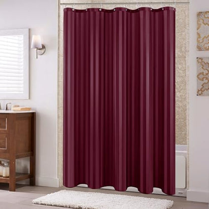Fabric Shower Curtain Liner 72x72 Inch-Standard Size Cloth Shower Liners