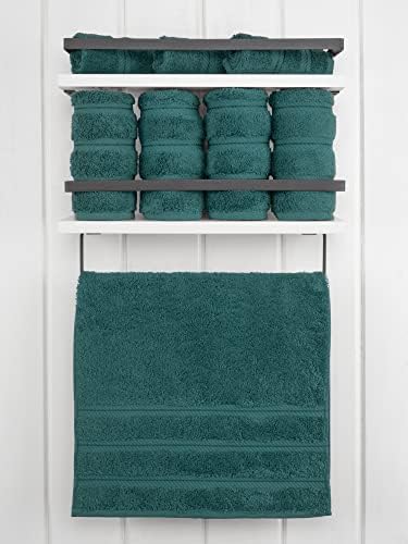 American Soft Linen 100% Cotton Luxury Turkish Towels, 4 PC Hand Towel Set