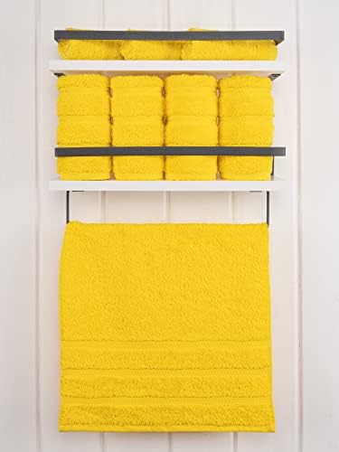 American Soft Linen 100% Cotton Luxury Turkish Towels, 4 PC Hand Towel Set