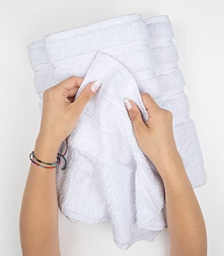 American Soft Linen 100% Cotton Luxury Turkish Towels, 6 Piece Towel Set