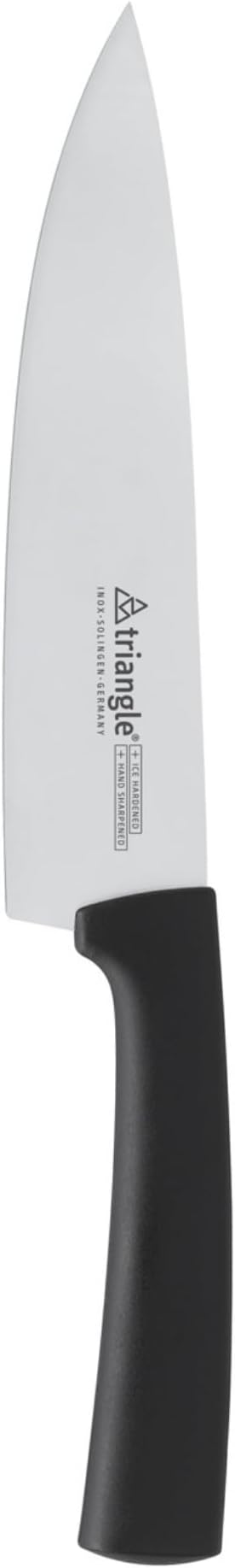 triangle Chef’s Knife - 7” Stainless Steel Blade - Lightweight, Balanced Handle - Dishwasher Safe - Made in Germany