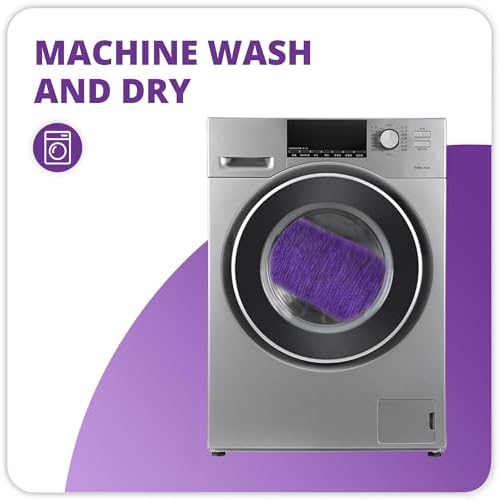 Bath Mat,Ultra Thin Bathroom Rugs,Rubber Bath Mats for Bathroom,No Slip Bath Rugs,Quick Dry,Machine Washable,Low Pile,Absorbent,Shower Outside,Sink,Home Decor Accessories.Purple,1'8"x2'8"(20x32inch)