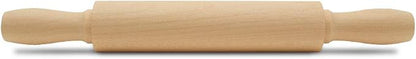 Wooden Mini Rolling Pin, 7 Inches Long, Pack of 25, Perfect for Fondant, Pasta, Baking in the Kitchen and Crafting, by Woodpeckers