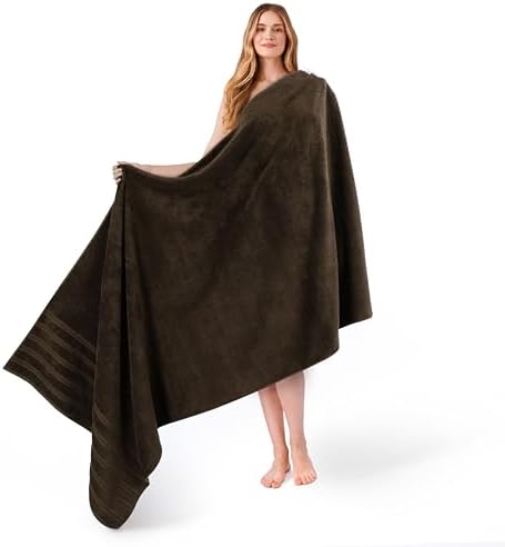 American Soft Linen 100% Cotton Luxury Turkish Towels, 35x70 XL Bath Sheet