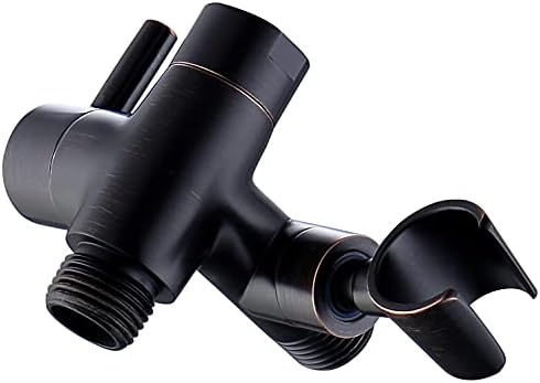 G-Promise Solid Metal Shower Head Diverter with Holder 3-Way
