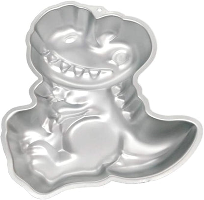 Dinosaur Shape Cake Pan, 3D Birthday Cake Pan, Aluminum Alloy Cake Molds Nonstick Baking Tools