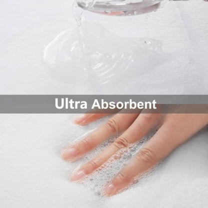 Buganda Memory Foam Bath Mat 35 x 24, Ultra Soft Absorbent Bathroom Rugs