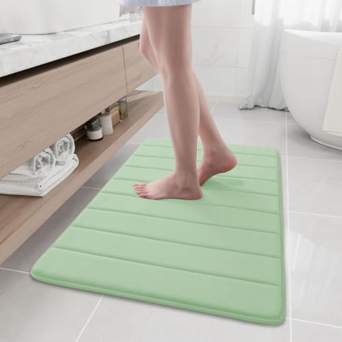 Buganda Memory Foam Bath Mat 35 x 24, Ultra Soft Absorbent Bathroom Rugs