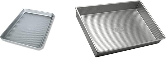 USA Pan Bakeware Jelly Roll and Rectangular Cake Pans | Nonstick Baking Sheets and Pans | Made in USA