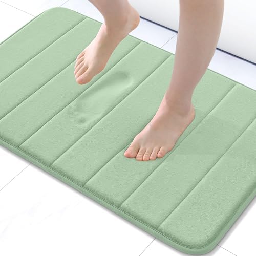 Buganda Memory Foam Bath Mat 30 x 20, Ultra Soft Absorbent Bathroom Rugs