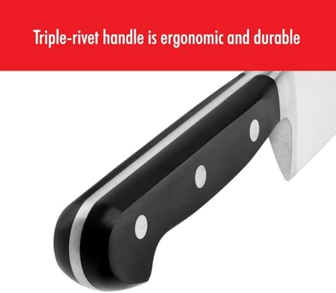 ZWILLING Professional S 3-Piece Razor-Sharp German Starter Knife Set, Made in Company-Owned German Factory with Special Formula Steel perfected for almost 300 Years, Dishwasher Safe