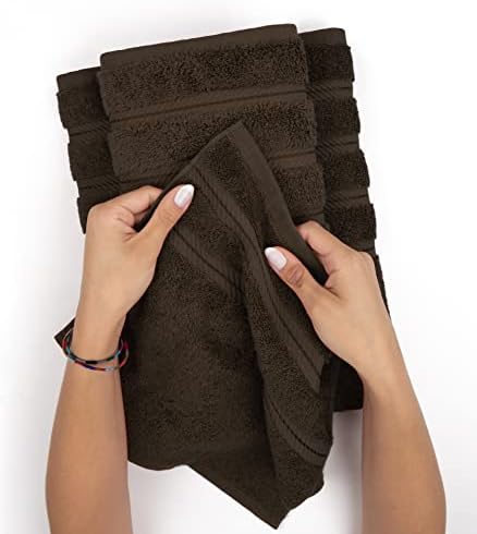 American Soft Linen 100% Cotton Luxury Turkish Towels, 4 PC Bath Towel Set