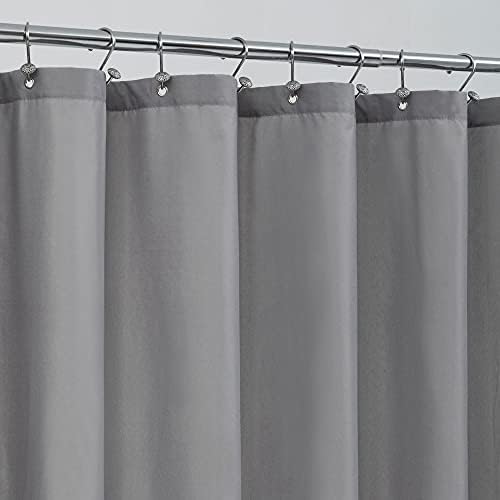 ALYVIA SPRING 54x78 Stall Waterproof Fabric Shower Curtain or Liner Grey