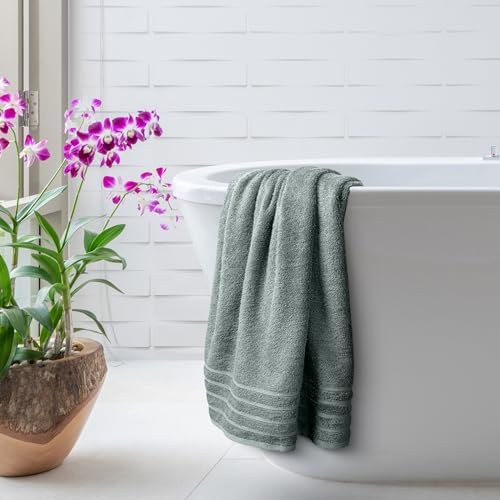 Avalon Towels Bath Towels Set of 4, Size 30 x 60 Inches