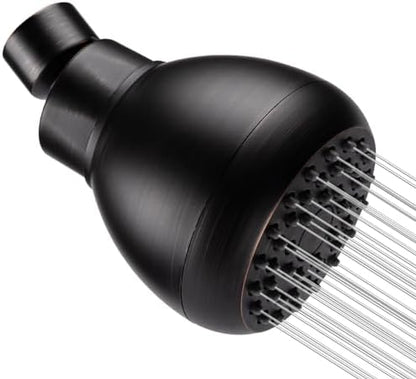 AISOSO Fixed Shower Head High Pressure 3 Inch Showerhead Oil Rubbed Bronze