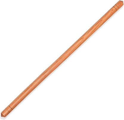 Beech Wood Non-Stick Oil Rolling Pin -Turkish Oklava-Infused Smooth Surface for Dough, Cookies, Pastry, Pizza & Bread – Traditional 18.7 Inch (48 cm) Kitchen Roller for Home & Professional Bakers