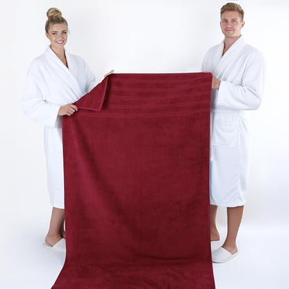 American Soft Linen 100% Cotton Luxury Turkish Towels, 35x70 XL Bath Sheet