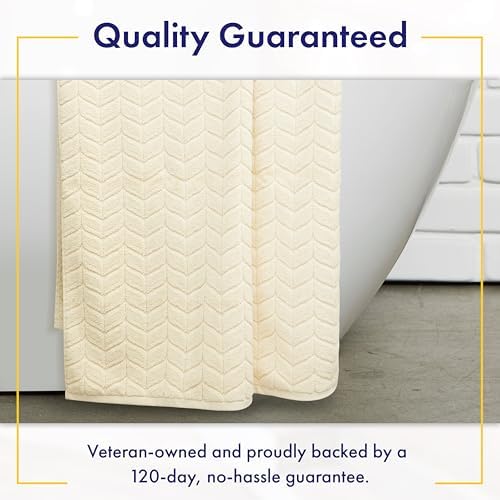 Alusa Home Ultra Soft & Stylish 700 GSM Luxury Bath Towels - 100% Zero-Twist, Long-Staple Cotton - Remarkably Absorbent & Quick Drying - 6 Piece Towel Set (Papyrus)
