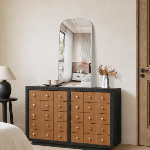 YIROMAN Bathroom Mirrors for Over Sink,18"x36" Silver Vanity Mirror