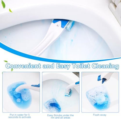 48 Count Flushable Toilet Bowl Cleaner Refills, Toilet Cleaner Refill Pads
