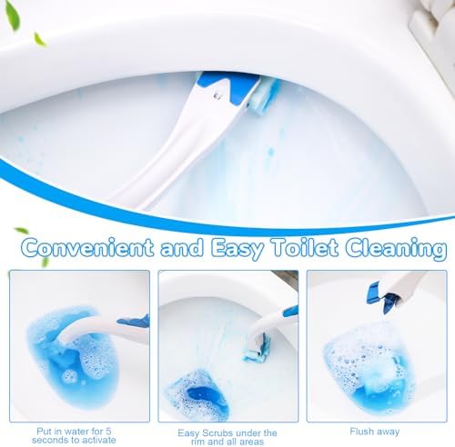 36 Count Flushable Toilet Bowl Cleaner Refills, Toilet Cleaner Refill Pads