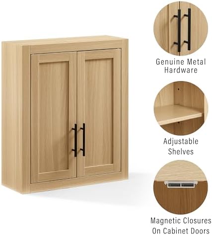 Crosley Furniture Savannah Medicine Cabinet, Wall Mount