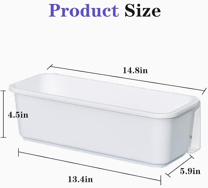 2 Pack Under Sink Organizers and Storage,1 Tier Pull Out Cabinet Organizer,Sliding Cabinet Organizers with Storage Drawers for Bathroom Kitchen Countertop Narrow Space