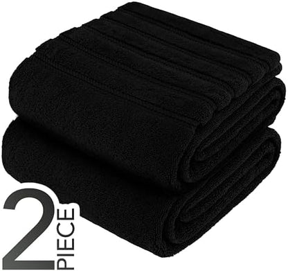 American Soft Linen 100% Cotton Luxury Turkish Towels, 2PC 35x70 Bath Sheet