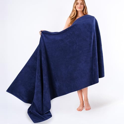 American Soft Linen 100% Cotton Luxury Turkish Towels, 40x80 XL Bath Sheet