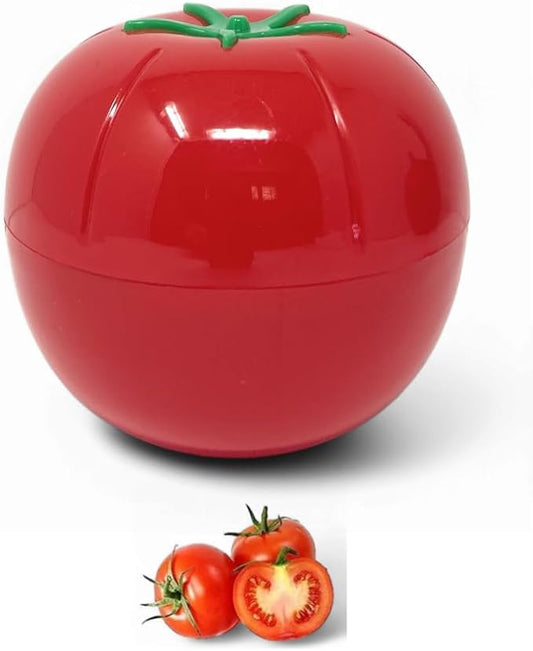 Vegetable and Fruit Saver, Keep Fresh Longer, Reusable Storage Keeper, Vegetable and Fruit Storage Containers in Fridge, BPA Free (Tomato)
