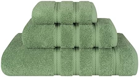 American Soft Linen 100% Cotton Luxury Turkish Towels, 3 Piece Towel Set