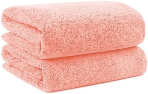Orighty Bath Towels, Soft Feel Bath Towel, 2 Pack (27'' x 54'')