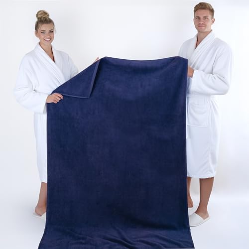 American Soft Linen 100% Cotton Luxury Turkish Towels, 40x80 XL Bath Sheet
