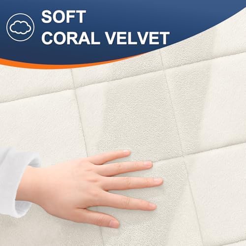 OLANLY Memory Foam Toilet Rugs U-Shaped 24x20, Ultra Soft and Absorbent