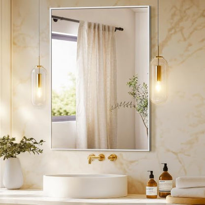 Bathroom Vanity Mirror for Wall, 24"x36" Bathroom Mirror for Over Sink