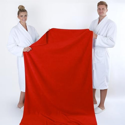 American Soft Linen 100% Cotton Luxury Turkish Towels, 40x80 XL Bath Sheet